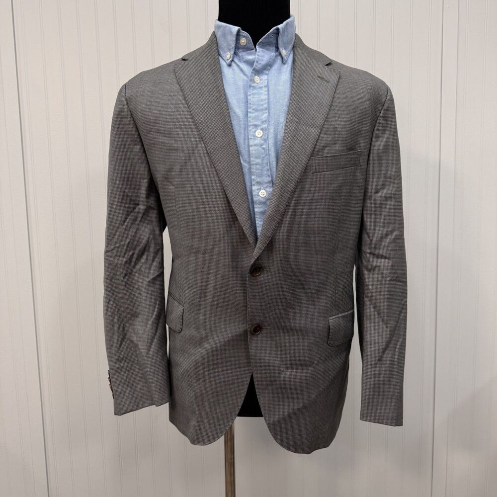 Daniel Cremieux 46S Gray Loro Piana Wool 2-Button Dual Vent Sports Coat